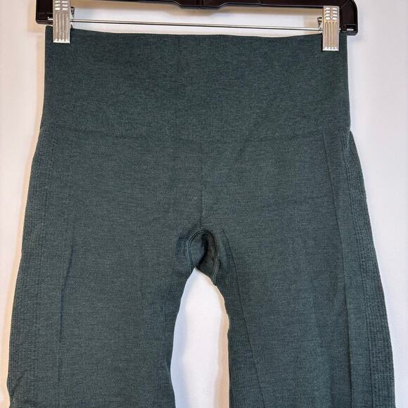 Lululemon Ebb to Street Pant Size 6 Heathered Fuel Green Breathable Yoga Gym - Picture 6 of 12